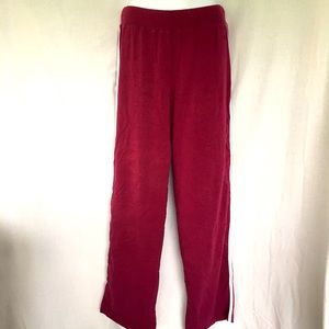Athletech Red & White Track Pants